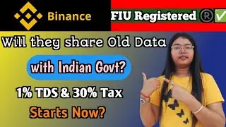 Will Binance share the Old Data with the Indian Govt. after its full Comeback? | MUST WATCH 🔥