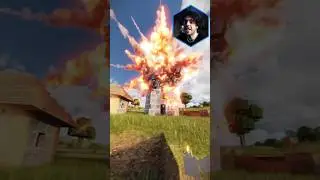 TNT Explosion in Ultra Realistic Minecraft RTX #shorts #minecraft