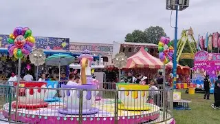 Kiddie Tea Cups & Kiddle Car Ride at The Puerto Rican Festival 2025  in Boston Massachusetts 