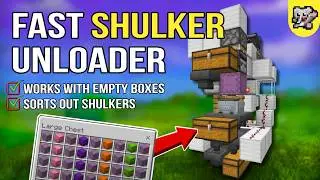 FAST Shulker Unloader with Fullness Checker & Box Sorter
