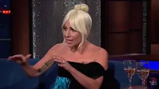 Lady Gaga Interview by Stephen Colbert 2018