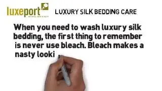 Washing Silk Bedding