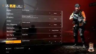 The Division 2 - Warlords of New York - Settings Menu