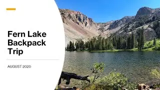 Fern Lake Backpack Trip