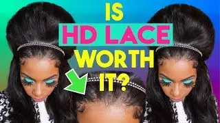 😲I TRIED HD INVISIBLE LACE FOR THE FIRST TIME! HERE'S WHAT HAPPENED‼️ELFIN HAIR HD LACE WIG