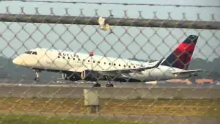 Delta Connection (Compass Airlines) Embraer EMB-170 Heavy Takeoff at Minneapolis/St. Paul | N752CZ