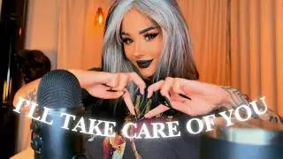 Pampering You To Asleep 🖤 | Girlfriend ASMR