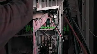 #electrical. Wire pull preparation