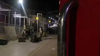 Night journey Prayagraj to Ahmedabad weekly train part 1