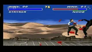 UMK3 SNES Android phone 100% death combo into the wall Air combo #UMK3#snes#retrogames#Nostalgia