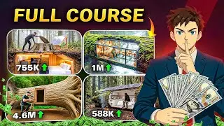 Create Jungle Survival AI ASMR Videos for free in 2026 - New Viral Niche (Full Course)