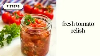 The Best Homemade Burger Relish Recipe