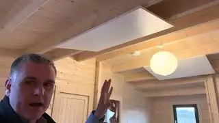 Cost effective way to heat log cabin