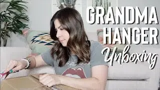 GRANDMA HANGER Thrift Haul Unboxing For Poshmark