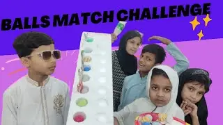 Match The Balls Challenge|| Family Fun|| Balls Ko Match Karo #saajf2 #trending #matchtheballs