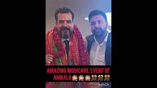 Glimpse of Modicare Ambala Event  19th Nov 2023😎😎🎊🎊