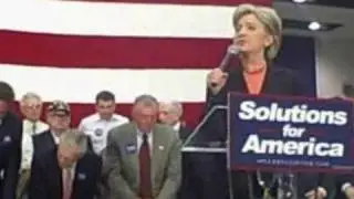 Hillary Clinton in Waco Texas Feb 29 2008 part 1