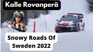 Kalle Rovanper&auml; Test Rally Sweden 2022