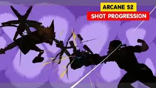 Heavy Blocking Animation &ndash; Sevika&rsquo;s Punch in Arcane S2 Shot Progression