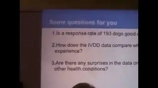 Australian Health Seminar Oct. 2015 Part 1