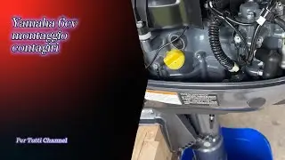 Yamaha 6Cv 2025 4Tempi montaggio contagiri