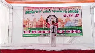 Republic day speech by student of class III