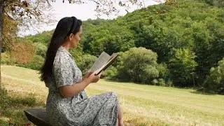 A Quiet Reading Escape | The Crimson Moth | Gentle Nature Sounds & Piano