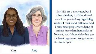 2021 Honoree Kim Gaddy talks with Amy Goldsmith