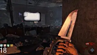 Call of Duty Black Ops Kino Der Toten Zombies (Dempsey Gameplay)