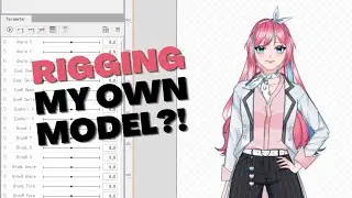 【 Live2D | EN / ID 】Newbie Trying to Rig her Own Model