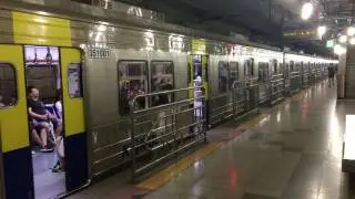 코레일 분당선 수원행 351001편성 가천대역 출발