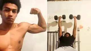 Day - 125 - Chest & Triceps | Weighted Dip PR (Were Getting Stronger Now) 