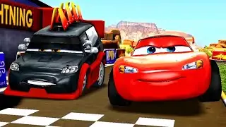 Cars Fast as Lightning McQueen • Lightning McQueen Compilation • HD Gameplay Walkthrough 