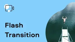How to add a FLASH TRANSITION | video editing (Tutorial 2021)