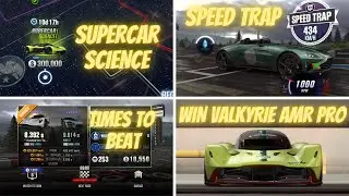 CSR2 | Aston Martin SuperCar Science | Times to Beat, Speed Traps & Tunes