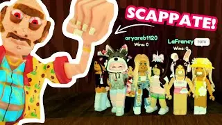 ESCAPE EVIL STEPDAD 👹 Candy e le Glitters scappano da PAPÀ CATTIVO! [ROBLOX]