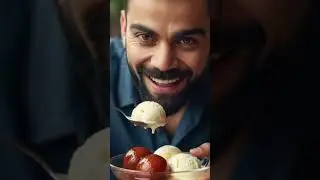 Virat Kohli ice cream made of Lava 🔥 #shortsviral #shortsfeed #shorts