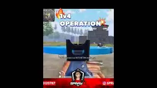 1v4 Operations Are Love💛 #shorts #bgmishorts #pubgmshorts #1v4 #bgmi #sprayx #jonathan @MAVIOP