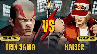 FF:CotW 🌟 TRIX SAMA (Vox) vs KAISER (Terry)🌟Replay Match - FATAL FURY: City of the Wolves!