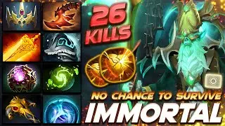 Necrophos Immortal Rank NO CHANCE TO SURVIVE 26 KILLS - Dota 2 Pro Gameplay [Watch & Learn]