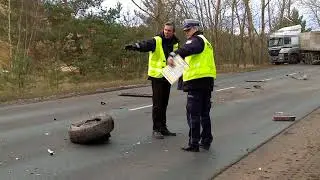 TKB - Wypadek w Piaskah - 14.12.2017