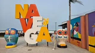 Navegantes, SC. Rol&ecirc; na pra&ccedil;a central.