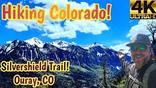 Hiking Colorado! Silvershield Trail San Juan Mountains, Ouray