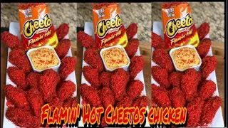 HOW TO MAKE FRIED FLAMIN' HOT CHEETOS CHICKEN WINGS