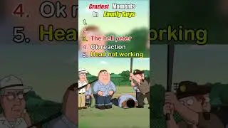 Craziest Family Guy Moments That Went TOO FAR  #familyguycharacter #familyguyshorts #ranking #short