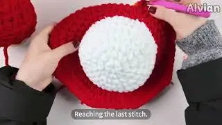 Crochet Red Flower Shaped Cushion || Cushion Step-by-step Tutorial for Beginners🌸  PART 2/2