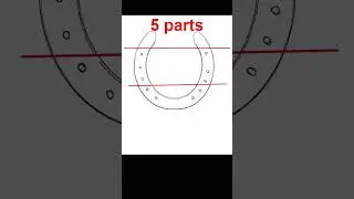 Horseshoe. Math problem