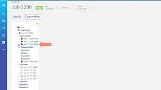 Understand the Job Tree View in Job Entry - PRODUCTION MANAGEMENT | Epicor ERP