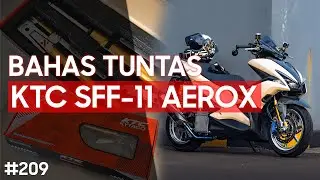 [REVIEW] Shock Teleskopik KTC SFF-11 AEROX, Jadi Pilih KTC USD atau Ini ? #209