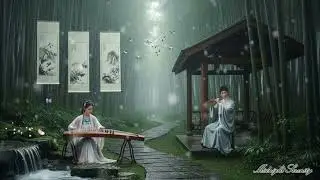 Quiet Stream Between Mountains: Relaxing Bamboo Flute Music Melody